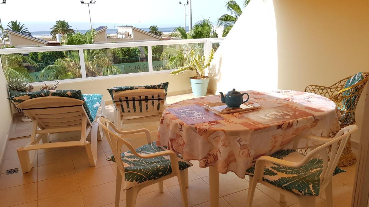 Front Beach Jandia Apartment Morro Jable Exterior foto